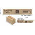 Fita Adesiva Impressa Personalizada 48mm x 100m Marrom c/ logomarca