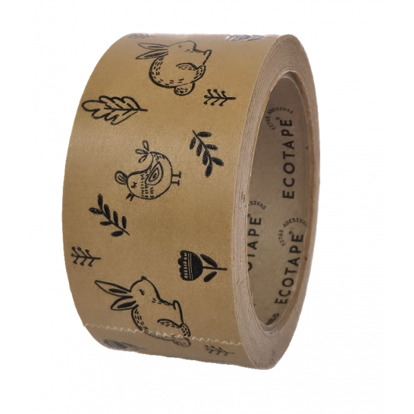 Fita Kraft Personalizada Páscoa 48mm x 50m ( sk-02 )