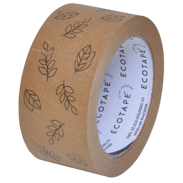 Fita Adesiva Kraft Personalizada 48mmx50m Coleção Eco-friendly sk-03