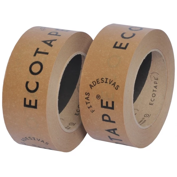 Fita Kraft Adesiva 48mmx50m Personalizada c/logomarca - Kit 60 rolos 