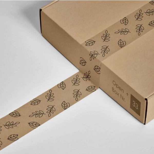 Fita Kraft Impressa 48mmx50m Coleção Eco-friendly sk-03